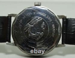 Vintage Enicar Winding Star Jewels Swiss Mens Wrist Watch Old Used k580 Antique