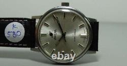 Vintage Enicar Winding Star Jewels Swiss Mens Wrist Watch Old Used k580 Antique