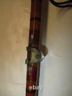 Vintage Fishing Rods Hardy Bamboo Rod 8'7' Rare & Old With Tube