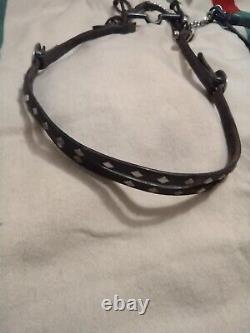 Vintage Headstall with old Anchor bit & antique reins