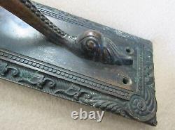 Vintage Historic Brass Door Pull Handle Latch old Cumberland WI OPERA HOUSE lock