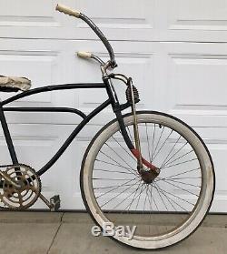 Vintage Jc Higgins Colorflow, Jet Flow Bicycle, Old Antique Bike