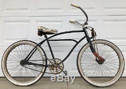 Vintage Jc Higgins Colorflow, Jet Flow Bicycle, Old Antique Bike