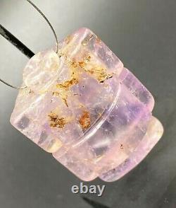 Vintage Jewelry Old Antique Ancient Roman Antiquities Amethyst Lock Pendant