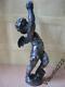 Vintage OLD ANTIQUE RARE Boy. Bronze. Ancient sculpture. Angel