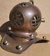 Vintage Old Antique Brass Copper Diver Helmet Sea 1/4size 8×8 fabulous replica