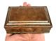 Vintage Old Antique Brass Fine Handcrafted Tricky System Jewelry Box Collectible