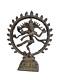 Vintage Old Antique Brass Rare God Lord Shiva Dancing Natraj Figure / Statue