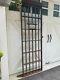 Vintage Old Antique NY State Prison Jail Cell Door With Meal Tray Slot Iron Gate