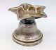 Vintage Old Antique Silver Oil Lamp Deepak For Home Temple Diya Collectible