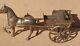 Vintage Old Antique Solid BRASS Horse jib carriage pulling cart Olde English 11