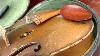 Vintage Old Antique Violin For Restoration Spare Or Repair See Video