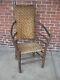 Vintage Old Hickory Large High-back Arm Chair Side Chair Original