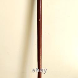 Vintage Old Man Wooden Handle Wooden Walking Stick Decorative Collectible W127