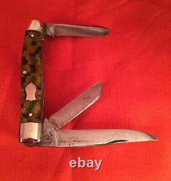 Vintage Pine Knot pocket knife 1930-40 super rare old antique Christmas tree