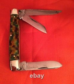 Vintage Pine Knot pocket knife 1930-40 super rare old antique Christmas tree