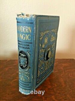 Vintage RARE Old Antique Modern Magic Art of Conjuring Trick Witch Book Hoffmann