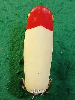 Vintage Rare Old Wood Fishing Lure SCATBACK Pat. Pend