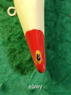 Vintage Rare Old Wood Fishing Lure SCATBACK Pat. Pend