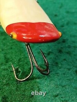 Vintage Rare Old Wood Fishing Lure SCATBACK Pat. Pend