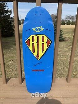 Vintage Skateboard NOS Sims Brad Bowman Superman Original 70s old school