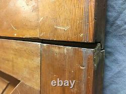 Vintage Solid Wood Dutch Door 9 Lite 36x80 Shabby Cottage Entryway Old 1026-21B