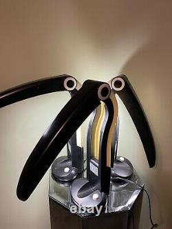 Vintage TOUCAN Table DESK LAMP Old Timer Ferrari Style Black & White