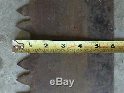 Vintage Two 2 Man Cross Cut Saw 70 Antique Logging Lumberjack Old Can Decor