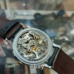 Vintage Wilhelm Chronograph watch, OLd Wilhelm Herren Chronograph Wristwatch 50s