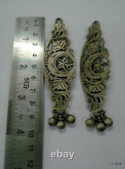 Vintage antique tribal old silver hairpin hair clip hair buckle traditional jewe