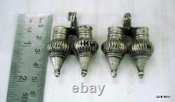 Vintage ear plug antique tribal old silver ear plug earrings traditional jewelle