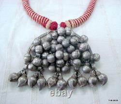 Vintage necklace antique Necklace tribal old silver pendant necklace jewellry