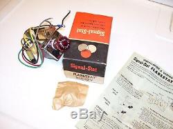 Vintage nos 1960' s Flarestat 105 accessory Flasher switch hazard emergency 12v