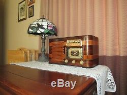 Vintage old wood antique tube radio ZENITH Mdl 6-S-527 A Real Beauty