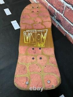 Vision Mark Gator Rogowski OG 1980s Vintage Skateboard Deck Complete Old School