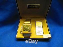 Watchmaker Estate Vintage Zenith New Old Stock Men's Watch in Original Box