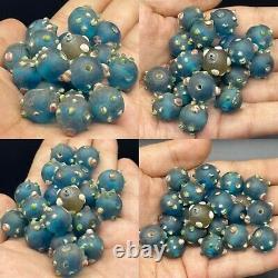 Wonderful Antique Unique Roman old ancient glass 20 beads