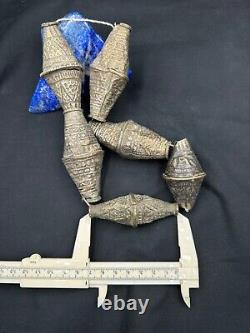 Wonderful Antique old vintage beads sell by lot 6 peace from Afghanistan