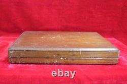 Wooden Jewellary Box Old Vintage Rare Decorative Collectible