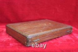 Wooden Jewellary Box Old Vintage Rare Decorative Collectible